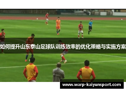 如何提升山东泰山足球队训练效率的优化策略与实施方案 如何提升山东泰山足球队训练效率的优化策略与实施方案